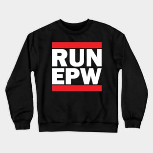 Run EPW Black Crewneck Sweatshirt